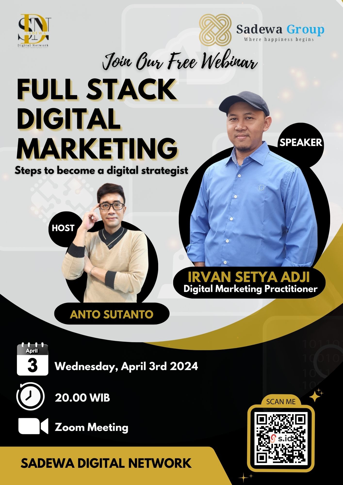 Full stack digital marketing webinar sadewa group